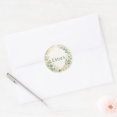 Blad: Botanische Baby Shower Enveloppe Zegel (Envelop)