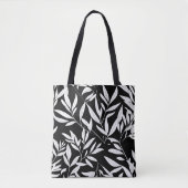 Blad botanische print canvas tas (Voorkant)