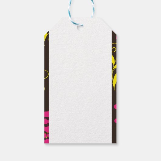 blad cadeaulabel (Achterkant)