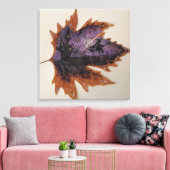 Blad Canvas Art No1 (Insitu (Woonkamer))