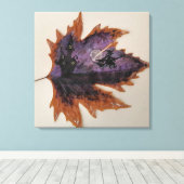 Blad Canvas Art No1 (Insitu (Houten vloer))