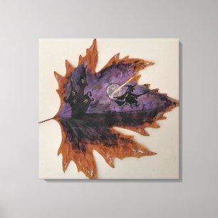 Blad Canvas Art No1 Afdruk
