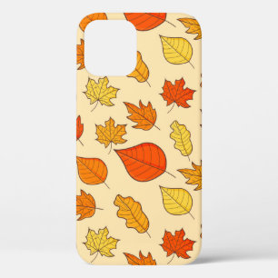 Blad Concept Patroon. Bladval en herfstsymbool, Case-Mate iPhone Case