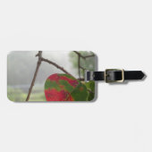 blad dat de rode Herfst in Florida verandert Bagagelabel (Voorkant horizontaal)