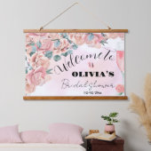 blad - en prosecco - vrijgezellenfeest - welkomstt hangend wandkleed (Slaapkamer)