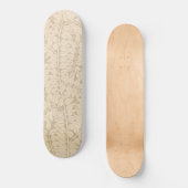 Blad en Tak Patroon (van William Morris) Persoonlijk Skateboard (Voorkant)