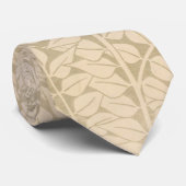 Blad- en takpatroon (van William Morris) Stropdas (Opgerold)