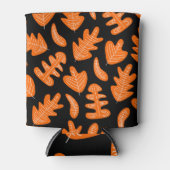  blad exotische Planten patroon Blikjeskoeler (Voorkant)