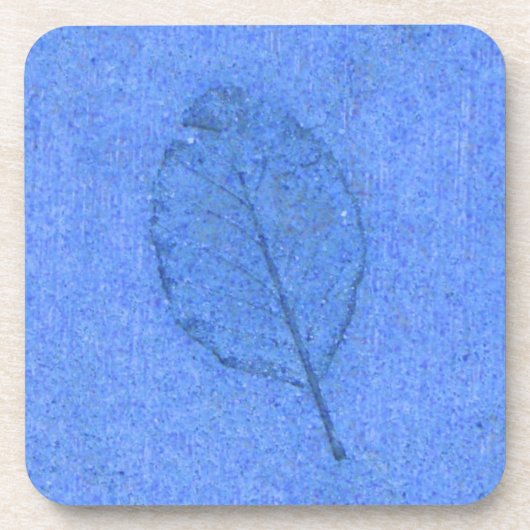 Blad Fossiel Bier Onderzetter (Voorkant)