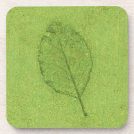Blad Fossiel Bier Onderzetter