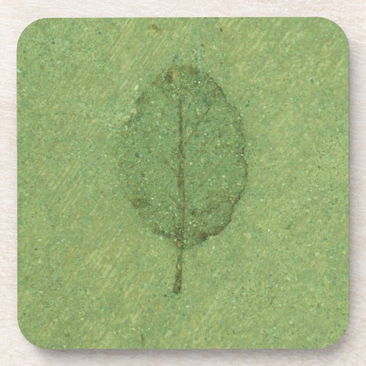 Blad Fossiel Onderzetter (Voorkant)