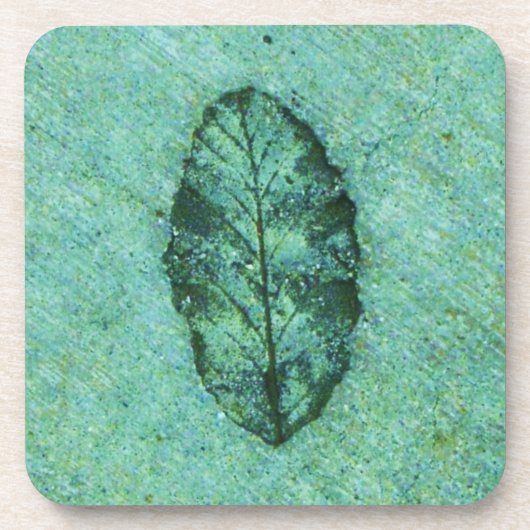 Blad Fossiel Onderzetter (Voorkant)