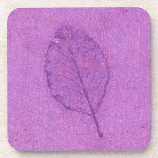 Blad Fossiel Onderzetter (Voorkant)