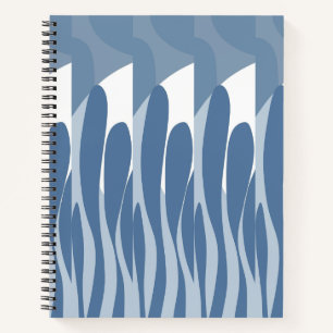 Blad & Gebogen abstract Notitieboek