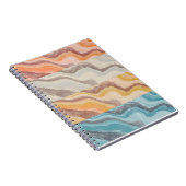 Blad & Gebogen abstract Notitieboek (Rechterzijde)