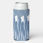 Blad & gebogen abstract seltzer blikjeskoeler (Seltzer Achterkant)