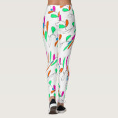 Blad gedrukte Leggings (Achterkant)