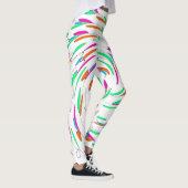 Blad gedrukte Leggings (Rechts)