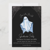 Blad Ghost Volwassen Halloween Party gothic zwart Kaart (Voorkant)