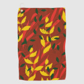 blad golfhanddoek (Voorkant)