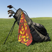 blad golfhanddoek (Groen)