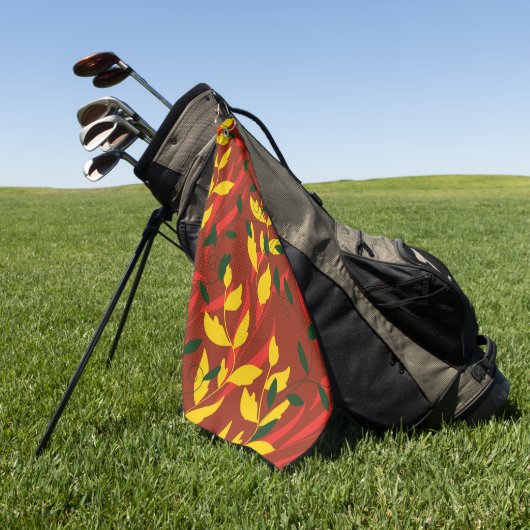 blad golfhanddoek (Groen)