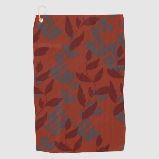 blad golfhanddoek (Voorkant)