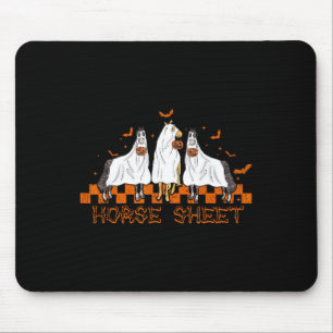 Blad Halloween Ghost Horse Pumpkin Kostuum Boo Muismat