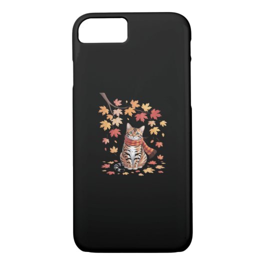 Blad Herfst Hallo Tree Herfst Thanksgiving Het is Case-Mate iPhone Case (Achterkant)
