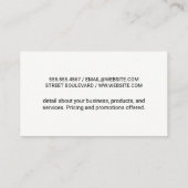 Blad Illustratie | Jeneverbes Takken Visitekaartje (Achterkant)