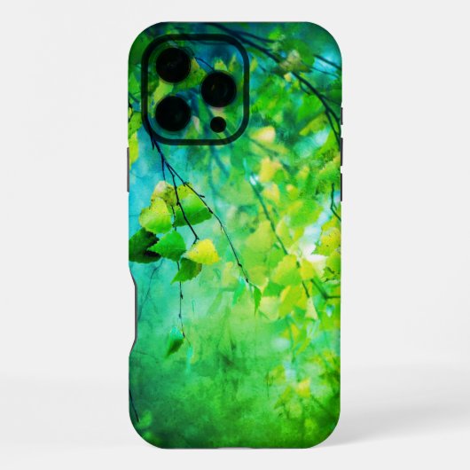 Blad iPhone Hoesje (Achterkant)