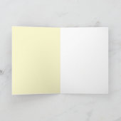 Blad is net echt grappig afstuderen afgestudeerde kaart (Binnen)