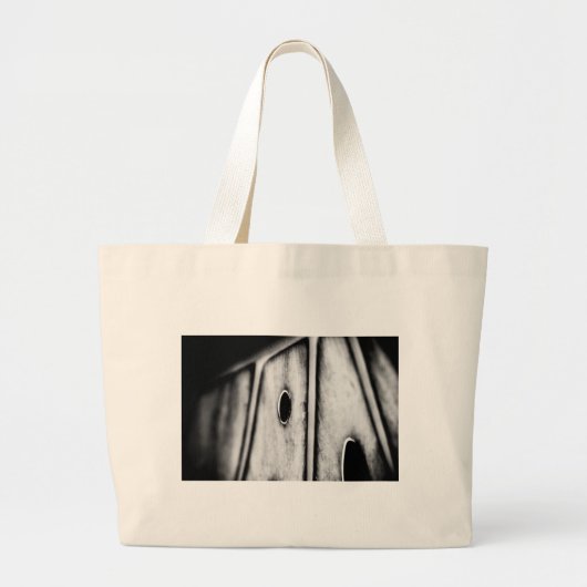 blad is thuis grote tote bag (Voorkant)