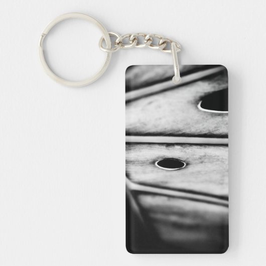 blad is thuis sleutelhanger (Voorkant)