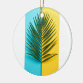 blad keramisch ornament (Links)
