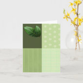 blad lege kaart (Gele Bloem)