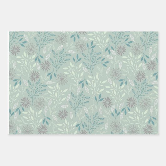 Blad met drie vellen van groenvezel (Voorkant 2)