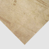 Blad met ontlepagina van achtergrond muziek tissuepapier (Detail)