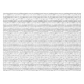 Blad Music Black en White Pattern Tafelkleed (Voorkant (Horizontaal))
