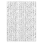 Blad Music Black en White Pattern Tafelkleed (Voorkant)