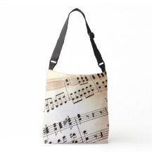 Blad Music Canvas tas