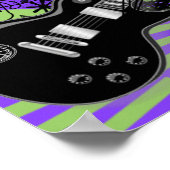  blad Music Rock N Roll Poster (Hoek)