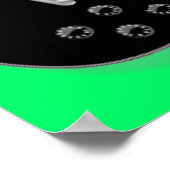 blad Music Rock N Roll Poster (Hoek)