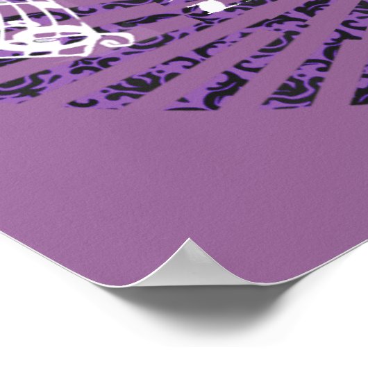  blad Music Rock N Roll Poster (Hoek)