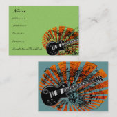 blad Music Rock N Roll Visitekaartje (Voorkant / Achterkant)