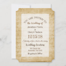  blad Musical Wedding