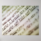 Blad Muziek 11 Poster (Voorkant)