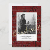 Blad Muziek Bourgogne Foto VIrtual Afstuderen Kaart (Voorkant)