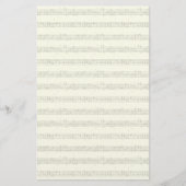 Blad Muziek Briefpapier (Voorkant)