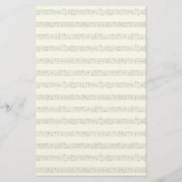 Blad Muziek Briefpapier
